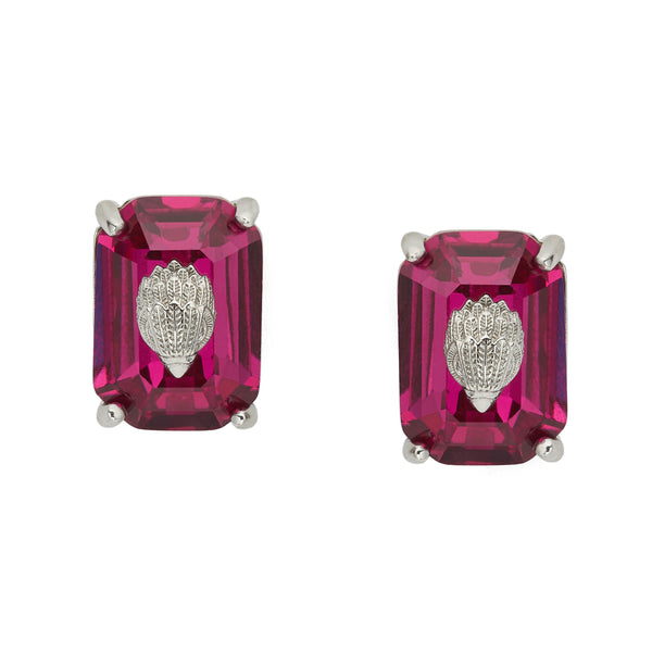 Kurt Geiger Signature Eagle Gem Stud Earrings