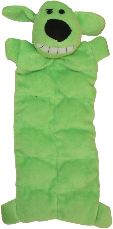 Multipet Loofa Squeaker Mat Soft Plush Dog Toy - 12"