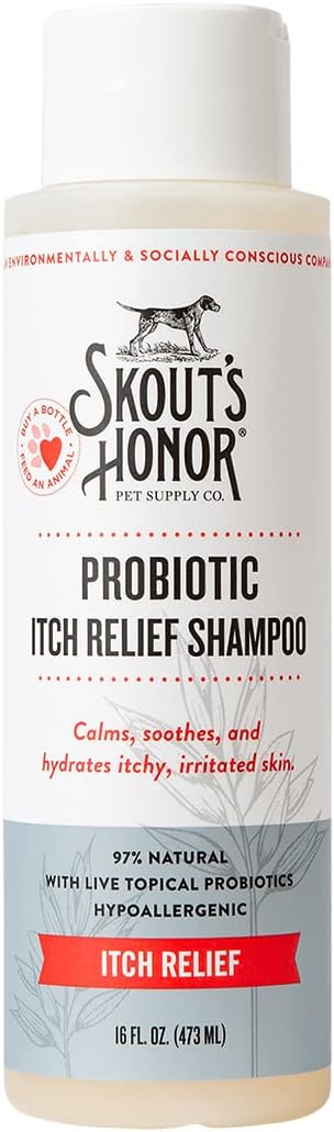 Skout's Honor Probiotic Itch Relief Shampoo - 16 oz.