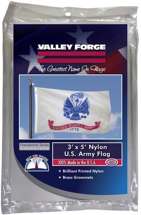 Valley Forge U.S. Army Outdoor Flag - 5x3'