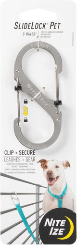 Nite Ize SlideLock Pet S-Biner Stainless Steel Carabiner