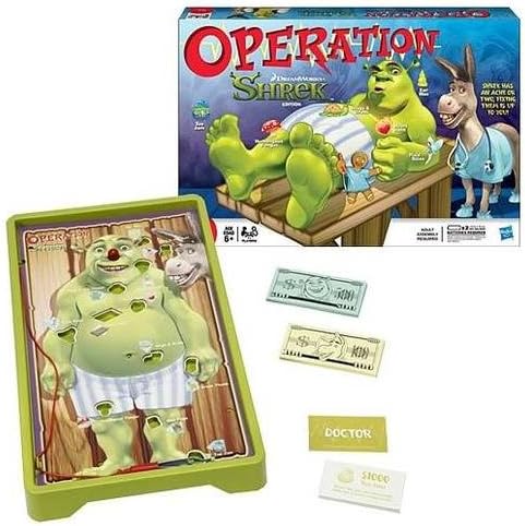 The OP Games Operation: Shrek Game