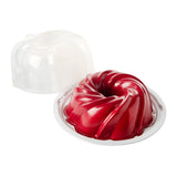 Nordic Ware Cake Keeper with Red Bundt