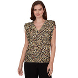 Emaline Women's Confetti Pleated Top