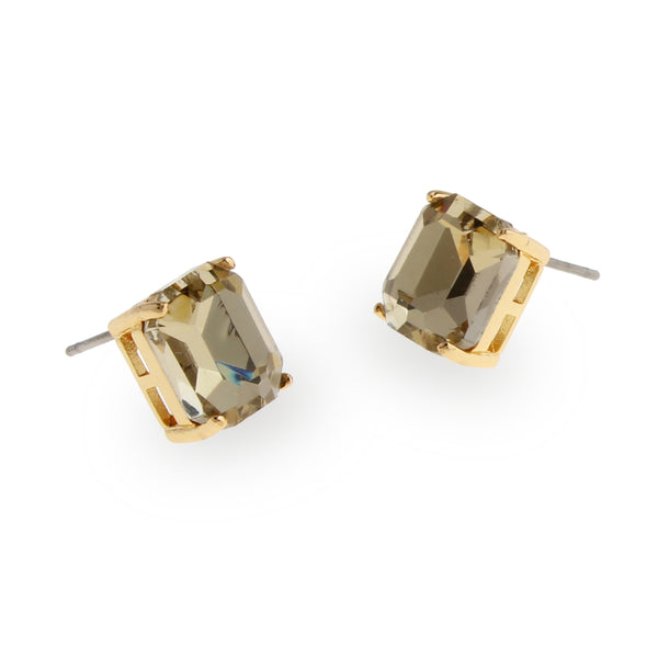 Kurt Geiger Small Stone Gold-Plated Stud Earrngs