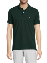 Brooks Brothers Mens Short Sleeve Cotton Pique Stretch Logo Polo Shirt