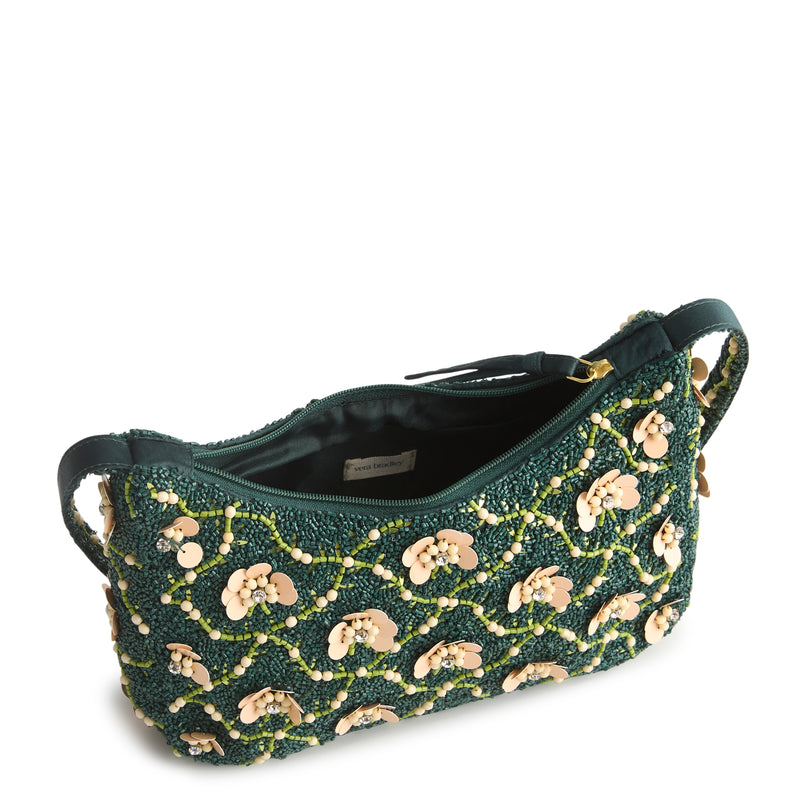 Vera Bradley Mini Roxbury Crescent Shoulder Handbag