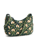 Vera Bradley Mini Roxbury Crescent Shoulder Handbag