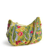 Vera Bradley Mini Roxbury Crescent Shoulder Handbag