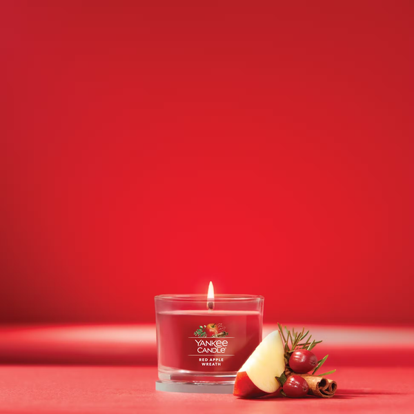 Yankee Candle Minis Candle - Red Apple Wreath