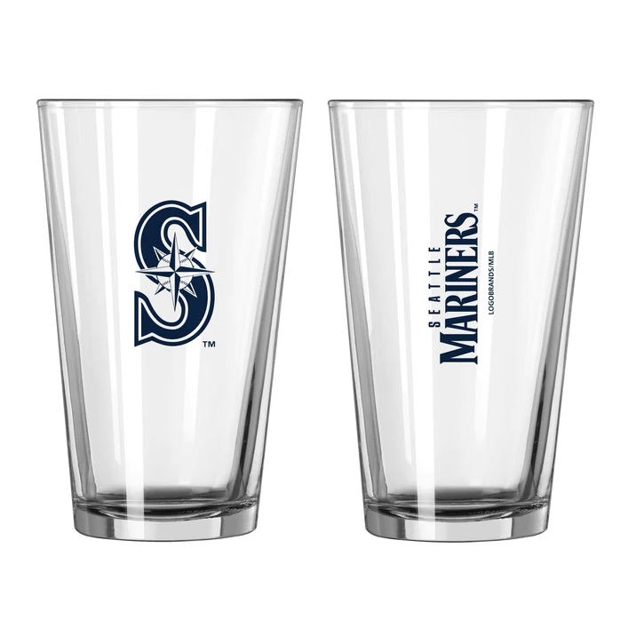 Logo Brands Seattle Mariners Gameday Pint Glass - 16 oz.