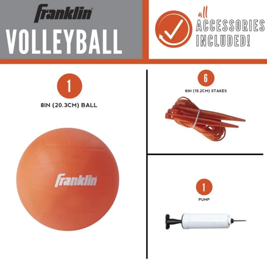 Franklin Sports Starter Volleyball Set