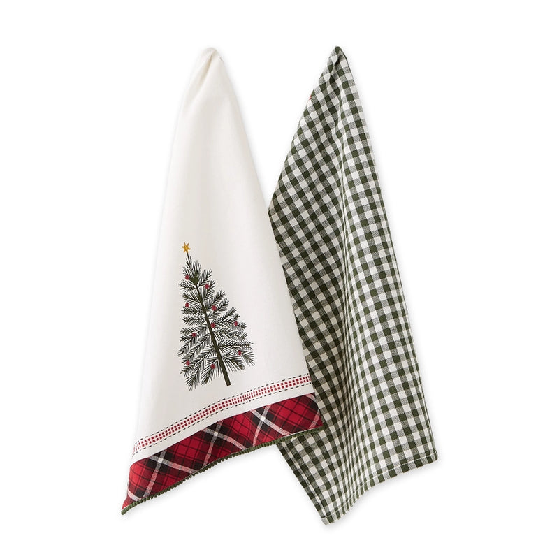 Design Imports O Tannenbaum Dishtowel Set - 2 pc