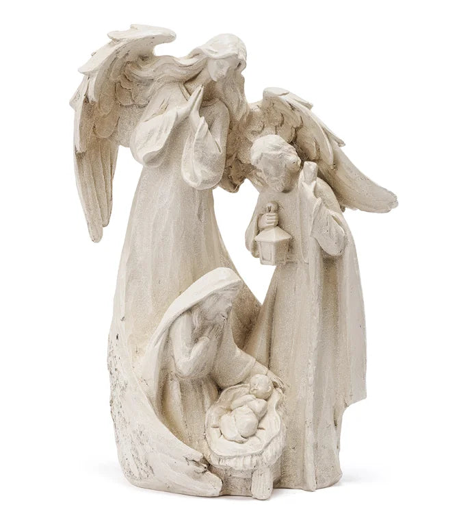 Napco Guardian Angel With Holy Family