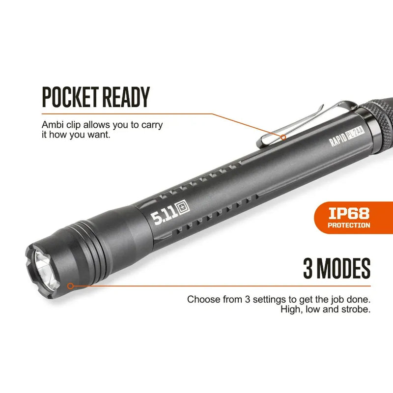 5.11 Rapid PL 2AA Flashlight