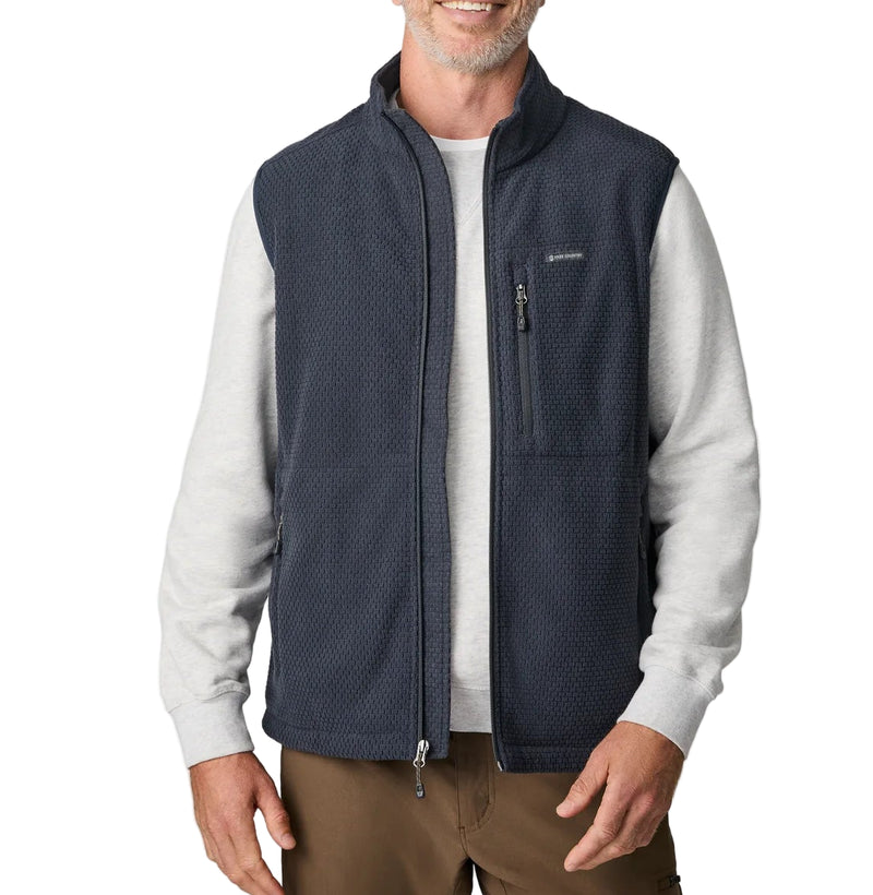 Free Country Mens Brick Fleece Adventure Vest Jacket