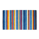 Evergreen Indoor/Outdoor Hooked Rug, Summertime Stripe 24"x42"