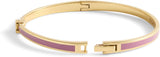 Coach Signature C Enamel Hinged Bangle Bracelet