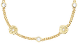 Coach Signature Tea Rose Strand Bracelet