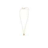 Coach Pave Padlock Pendant Necklace & Stud Earrings Boxed Set