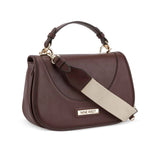 Nine West Cora Merlot Flap Crossbody Handbag