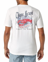 Chaps Mens Graphic Short Sleeve T-Shirt
