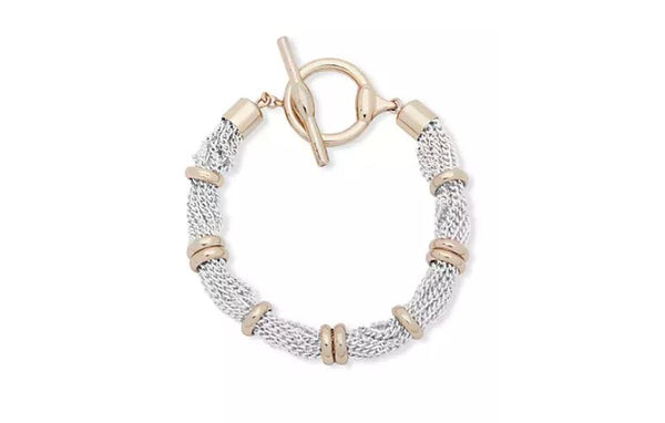 Lauren Ralph Lauren Two-Tone Hamilton Multi Row Bracelet