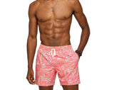 Chubbies Mens The Pyramid Poolsides 5.5" Classic Lined Swim Trunks