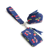Vera Bradley Dual Pouch Wide Wristlet Wallet