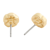 Coach Signature Tea Rose Stud Earrings