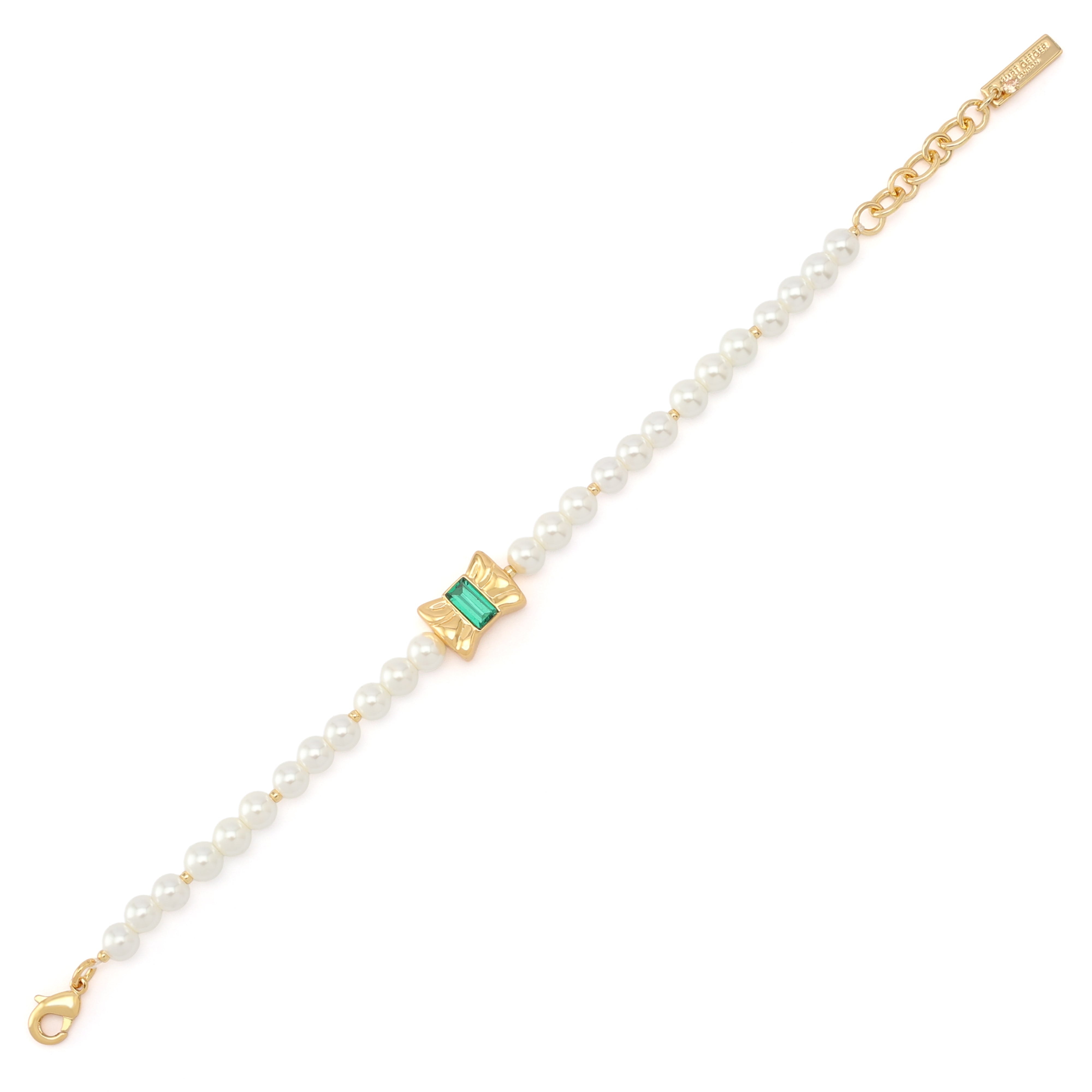 Kurt Geiger Bow Pearl Strand Bracelet