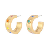Kurt Geiger Evil Eye Hoop Earrings