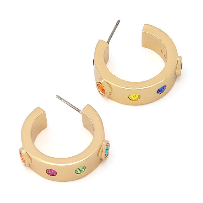 Kurt Geiger Evil Eye Hoop Earrings