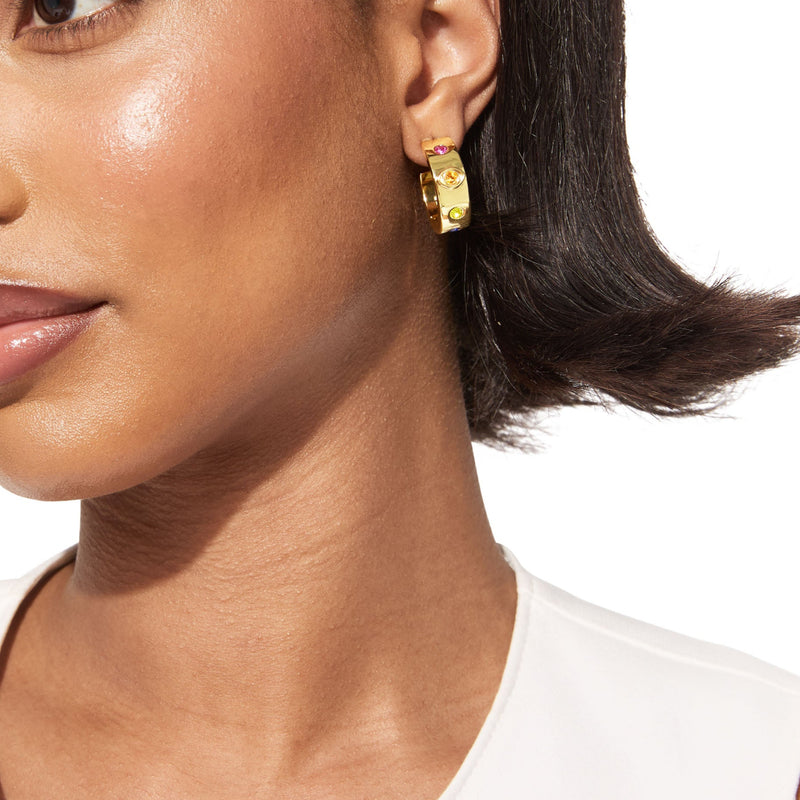 Kurt Geiger Evil Eye Hoop Earrings