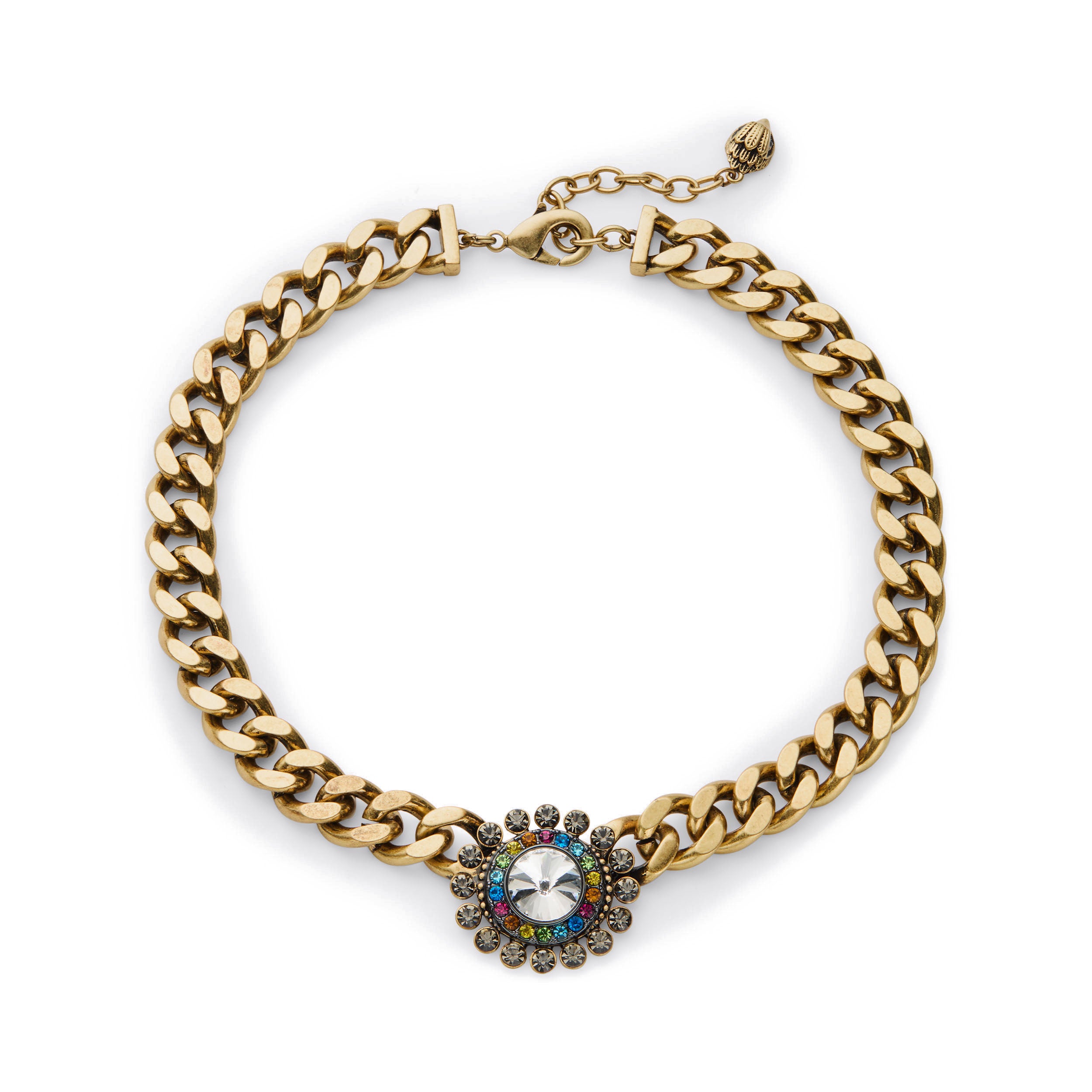 Kurt Geiger Octavia Gemstone Necklace