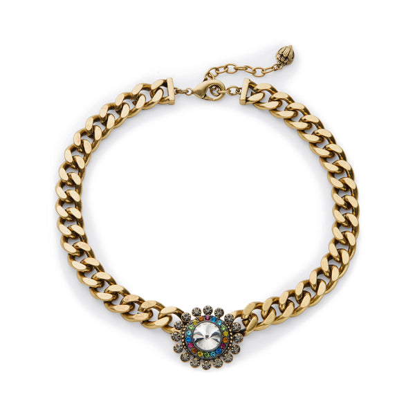 Kurt Geiger Octavia Gemstone Necklace