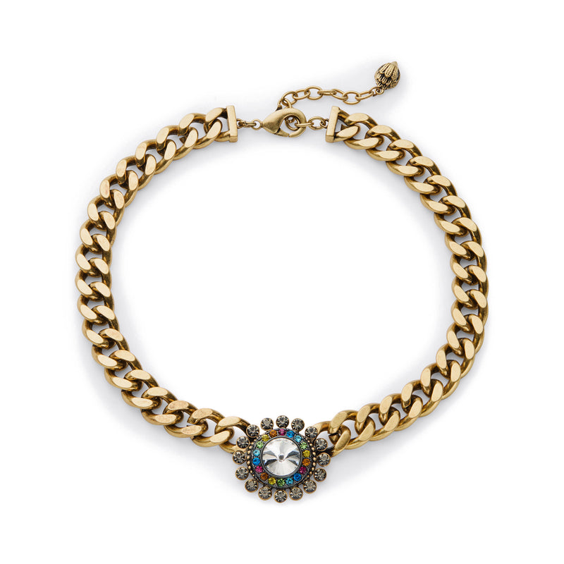 Kurt Geiger Octavia Gemstone Necklace