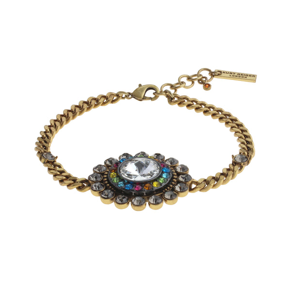 Kurt Geiger Octavia Gemstone Link Bracelet