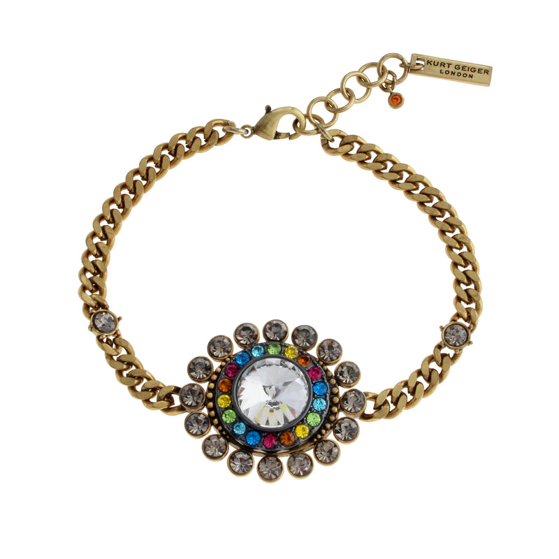 Kurt Geiger Octavia Gemstone Link Bracelet