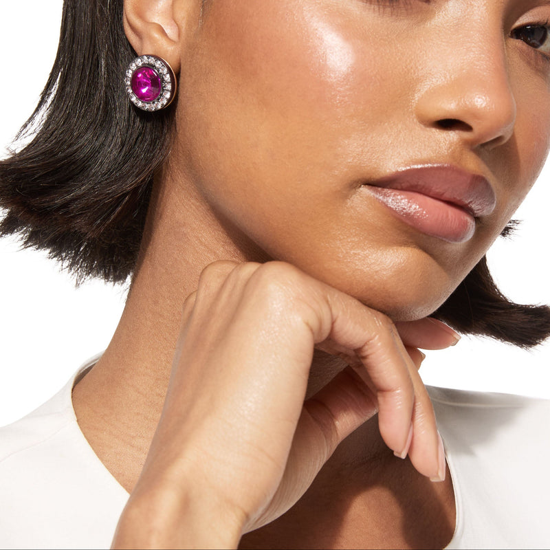 Kurt Geiger Octavia Gemstone Stud Earrings