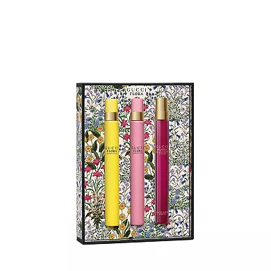 Gucci Flora Pen Spray Trio Fragrance Gift Set
