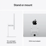 Apple Studio Display XDR Nano-texture glass Tilt- and height-adjustable stand - Silver