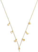 Coach Signature Charming Charms Mini Charm Necklace