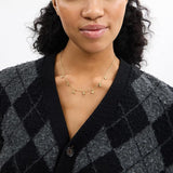 Coach Signature Charming Charms Mini Charm Necklace