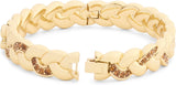 Coach Signature C Braided Hinge Bangle Bracelet