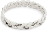 Coach Signature C Braided Hinge Bangle Bracelet