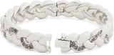 Coach Signature C Braided Hinge Bangle Bracelet