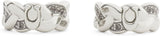Coach Signature C Braided Hoop Earrings