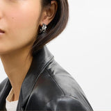 Coach Signature C Braided Hoop Earrings