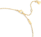 Coach Signature Name Plate Short Pendant Necklace